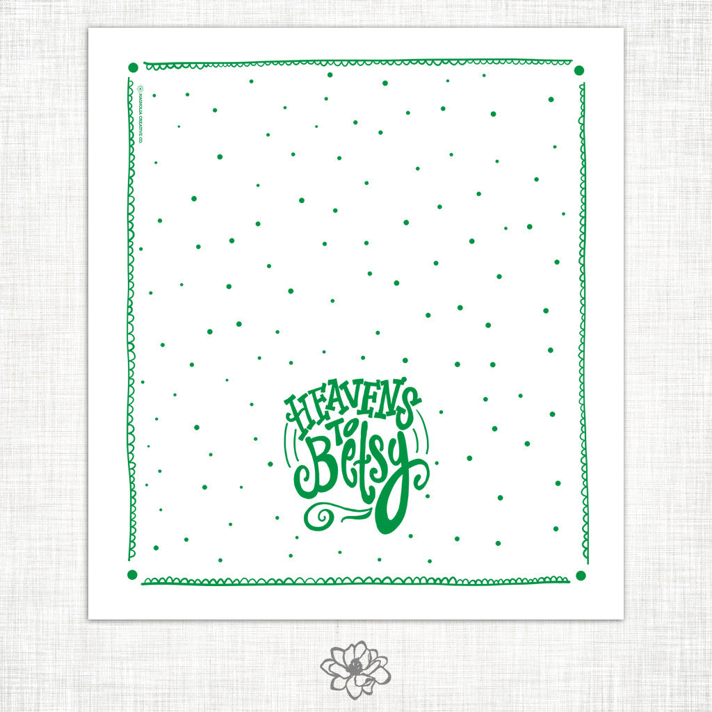 Heavens to Betsy Kitchen Towel