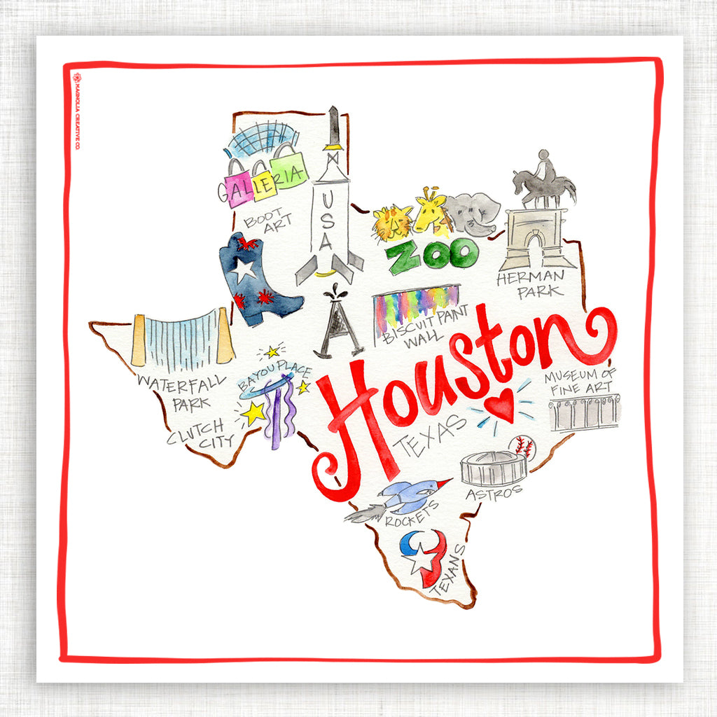 Houston Kitchen Towel