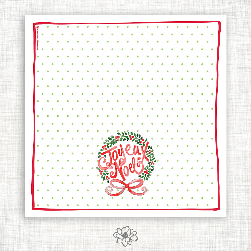 Joyeux Noel Kitchen Towel