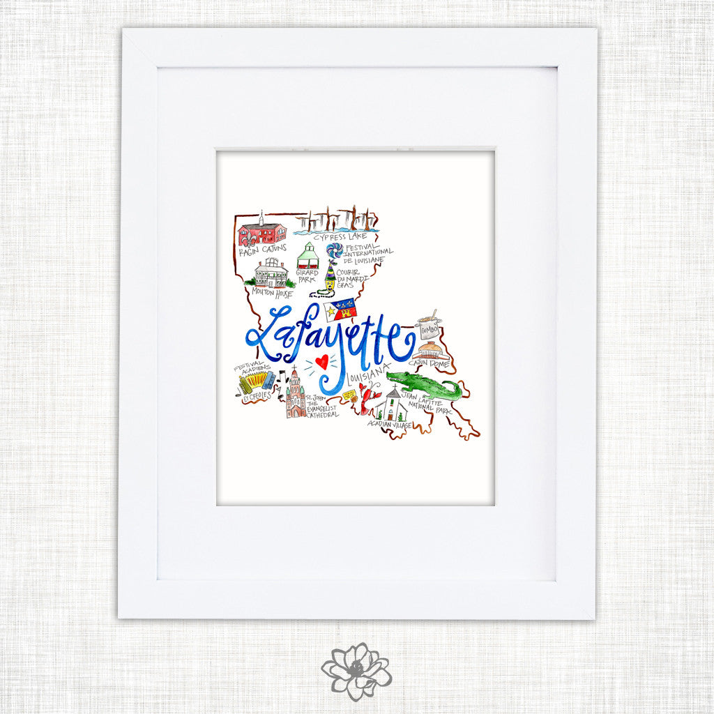 Lafayette Art Print