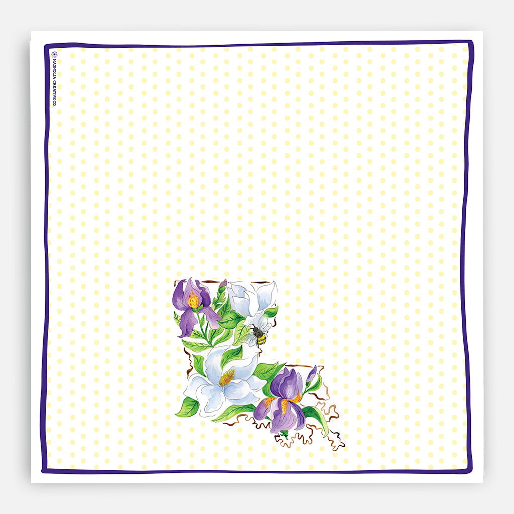 Louisiana Wildflower Kitchen Towel