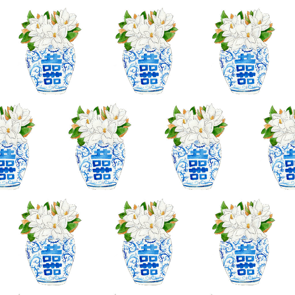 Ginger Jar Magnolia Gift Wrap