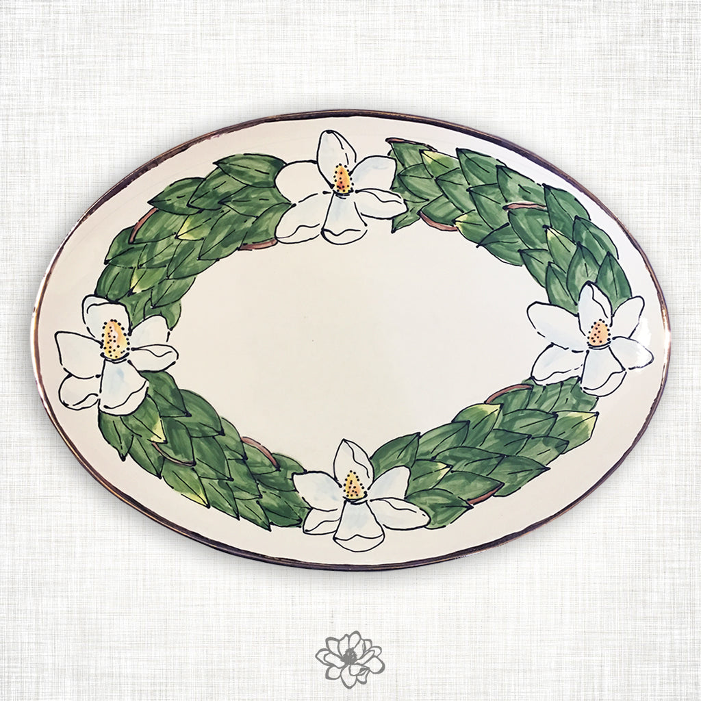 Magnolia Oval Platter