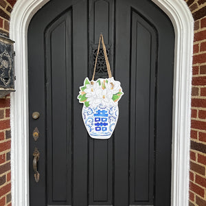 Magnolia Ginger Jar Door Hanger