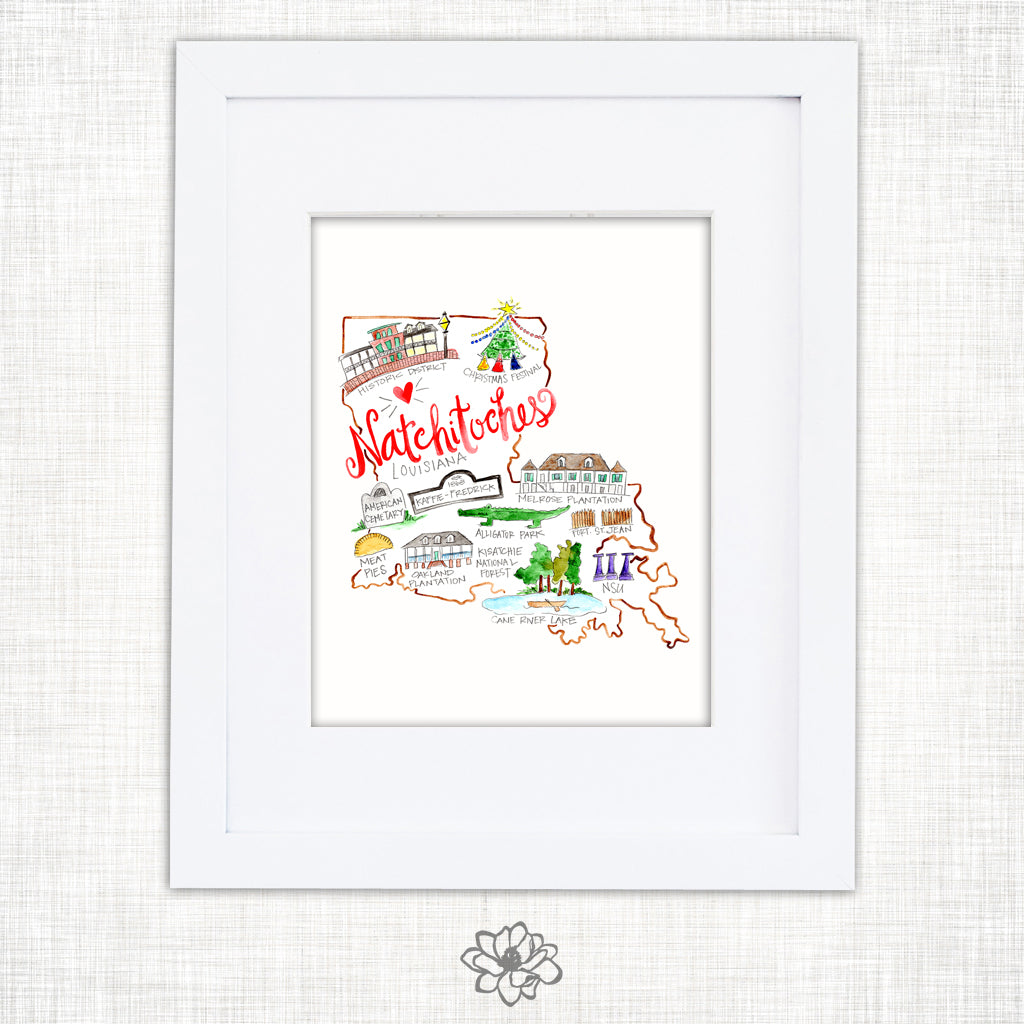 Natchitoches Art Print