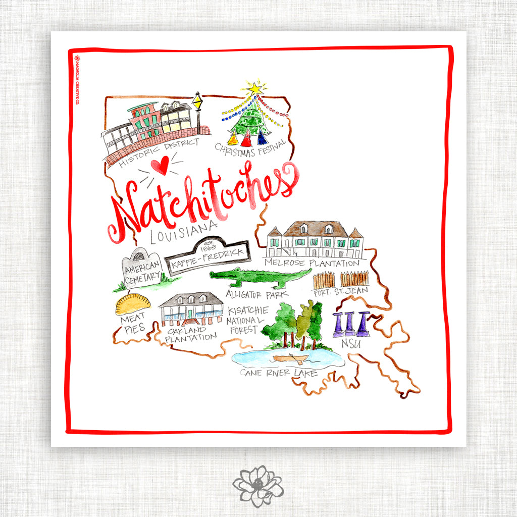 Natchitoches Kitchen Towel