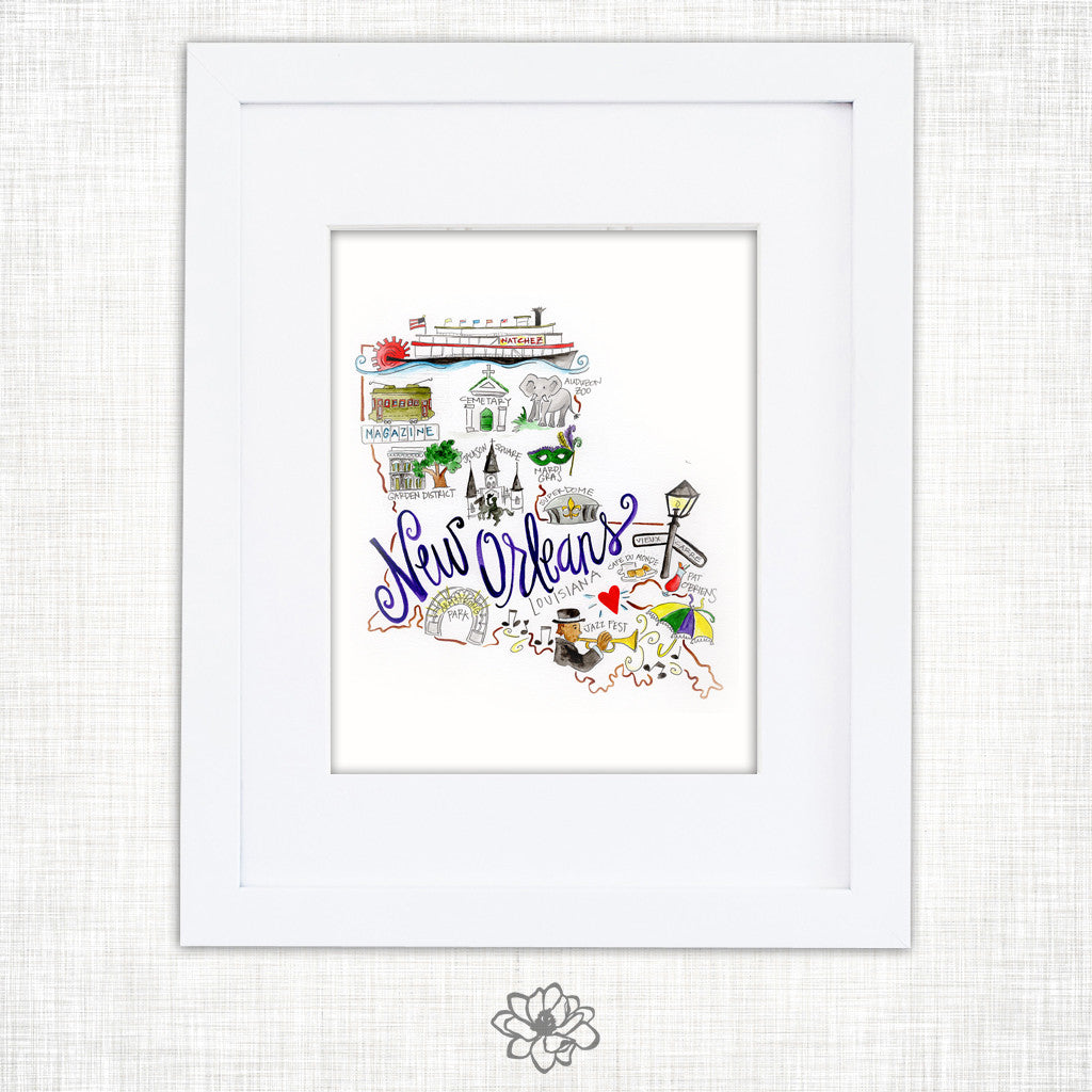 New Orleans  Art Print