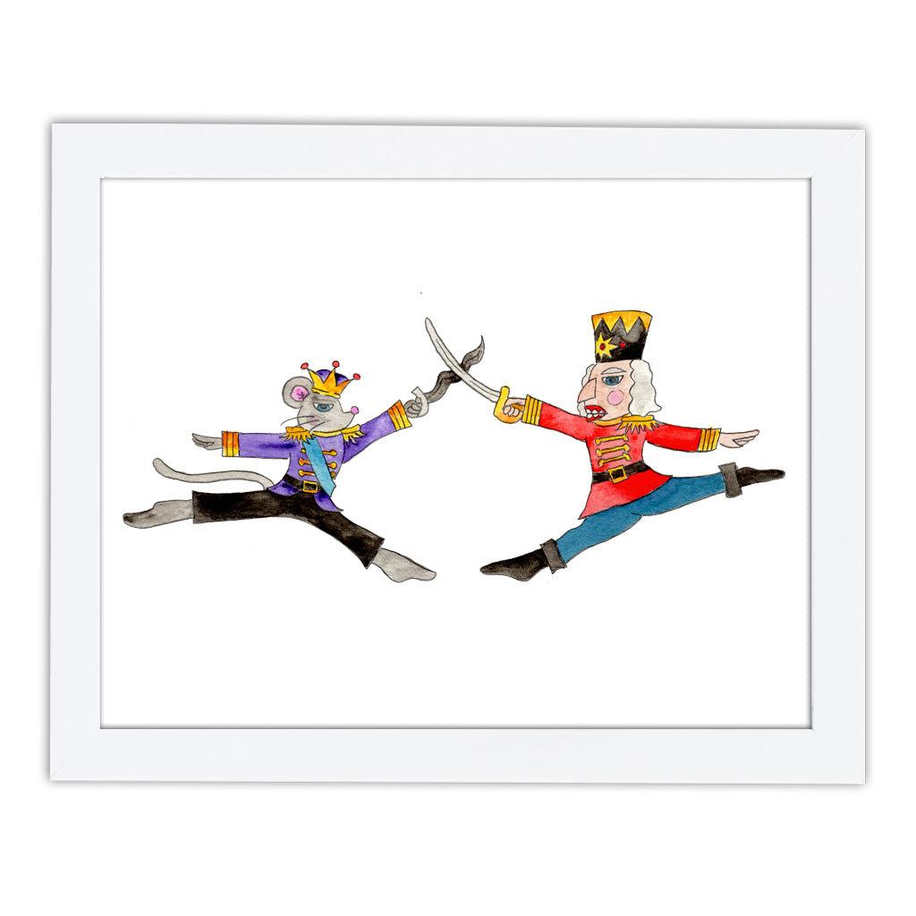 Nutcracker Battle Art Print - Magnolia Creative Co., image size:1024x1024
