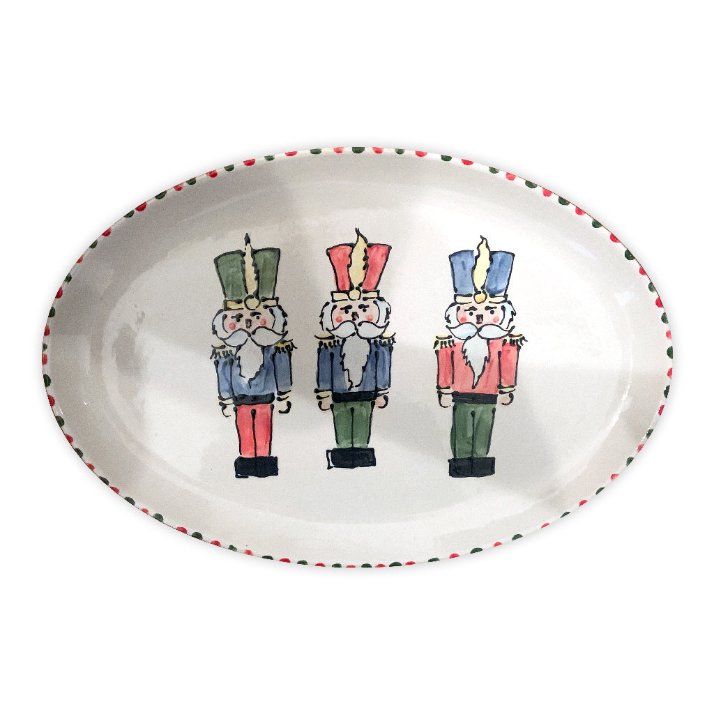 Nutcracker Oval Platter