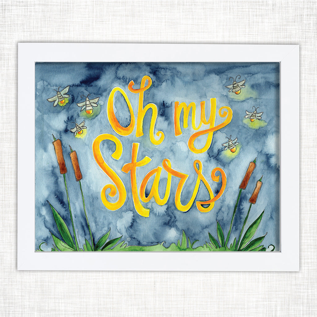 Oh My Stars Art Print