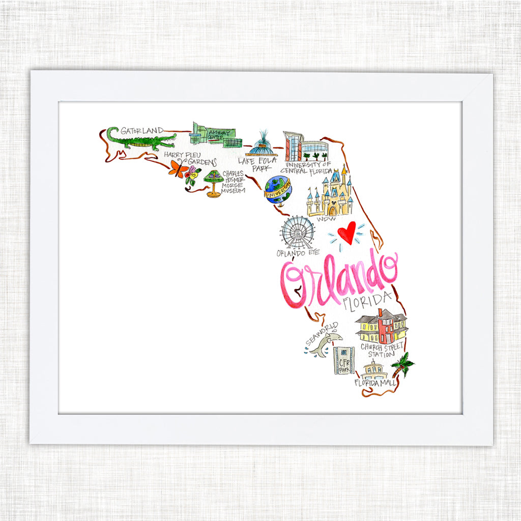 Orlando Art Print