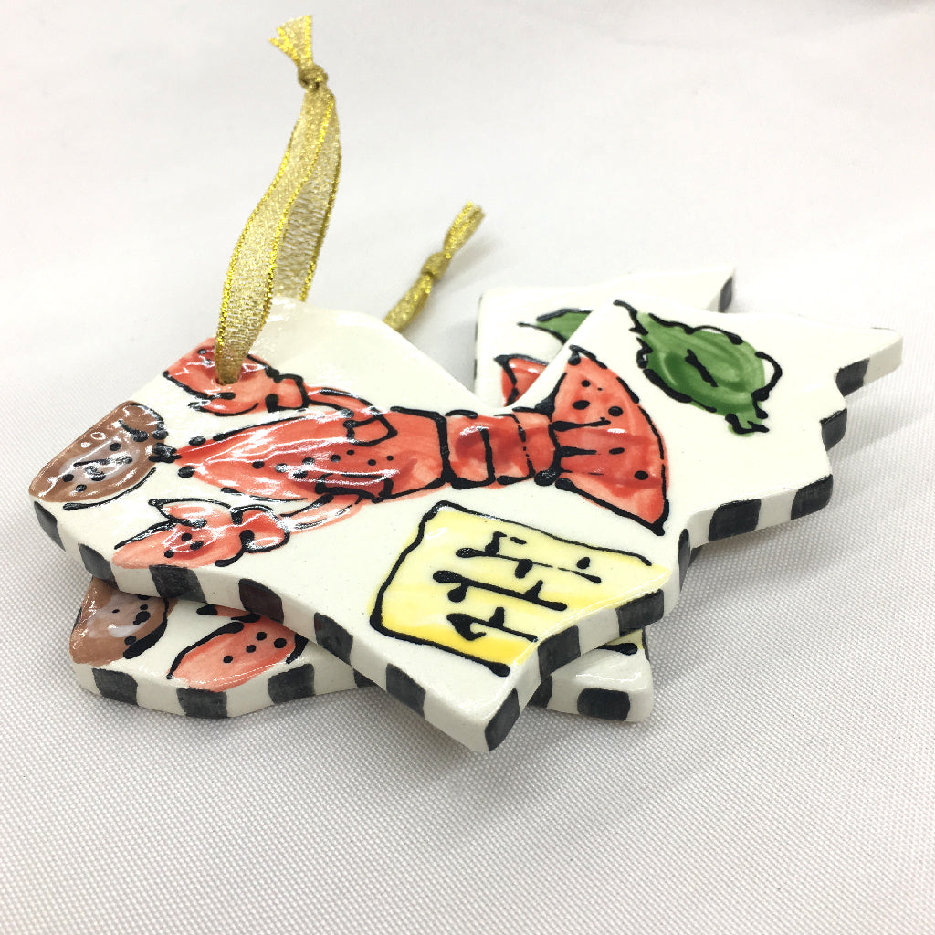 Louisiana Crawfish Ornament