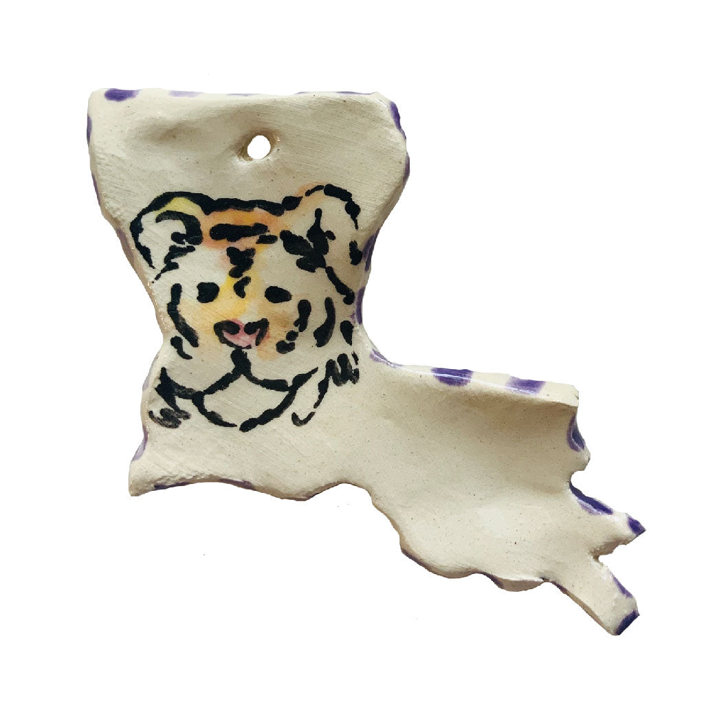 Louisiana Tiger Ornament