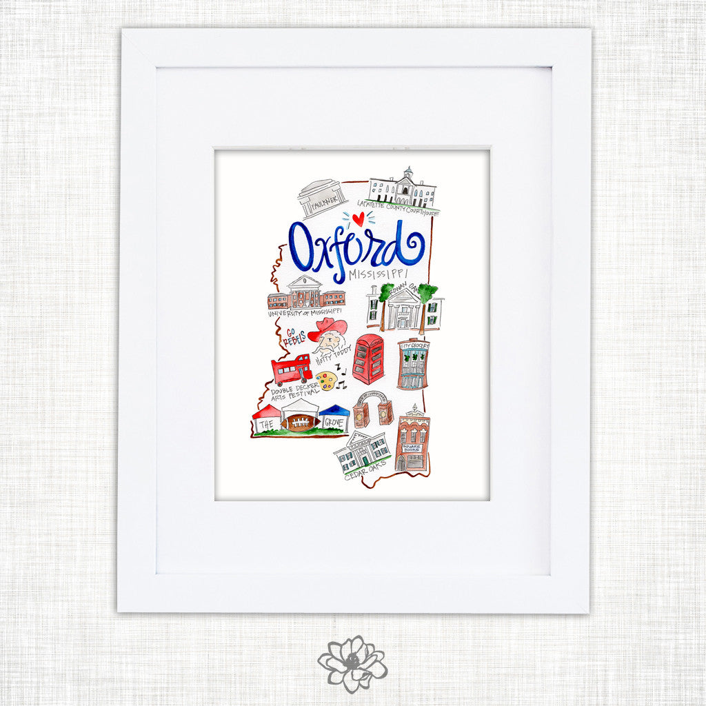 Oxford Art Print