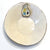 Oyster Gold Round Ring Dish