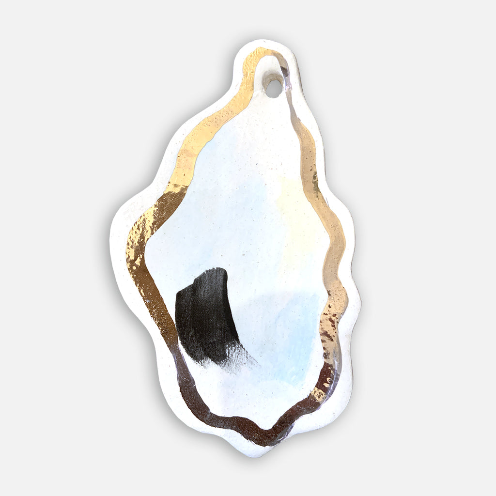 Oyster Gold Ornament