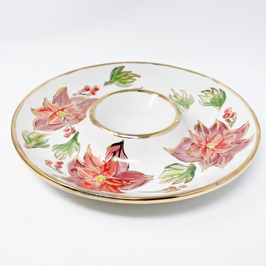 Poinsettia Chip and Dip