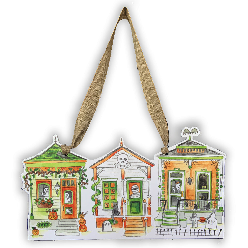 Halloween House Door Hanger