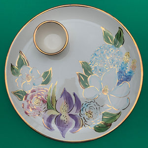 Southern Floral Round Platter