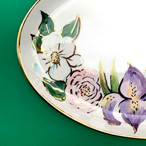 Southern Floral Oval Platter