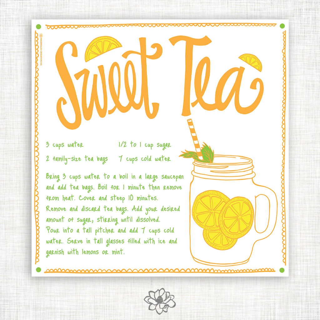 Sweet Tea Kitchen Towel
