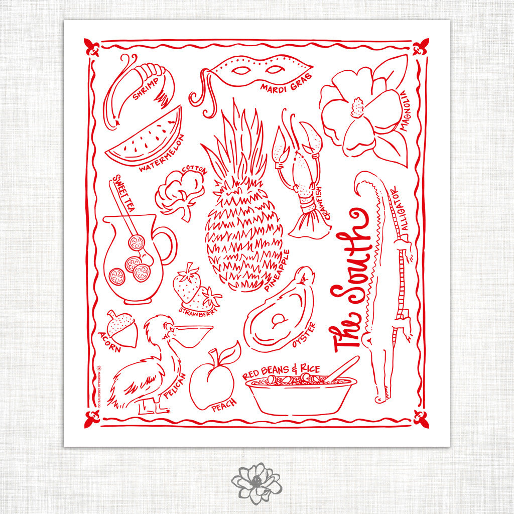 The South Kitchen Towel