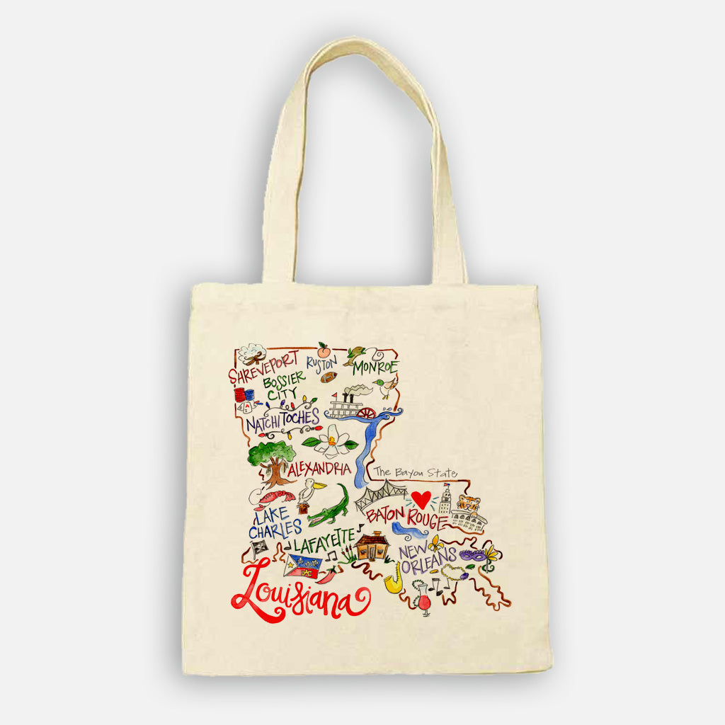 Louisiana Tote Bag