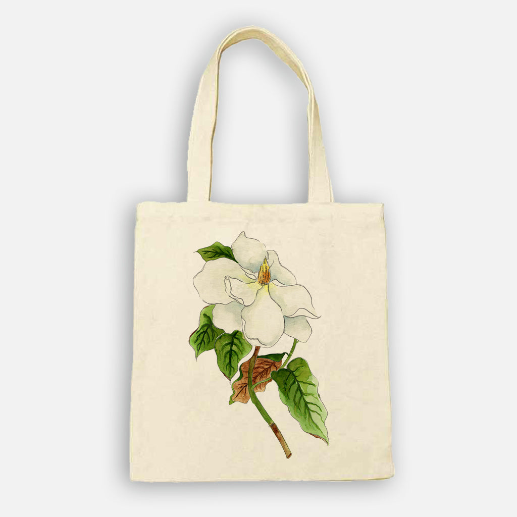 Magnolia Stem Tote Bag