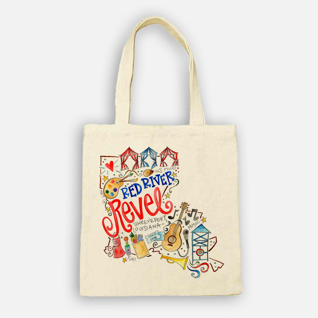 Red River Revel Tote Bag