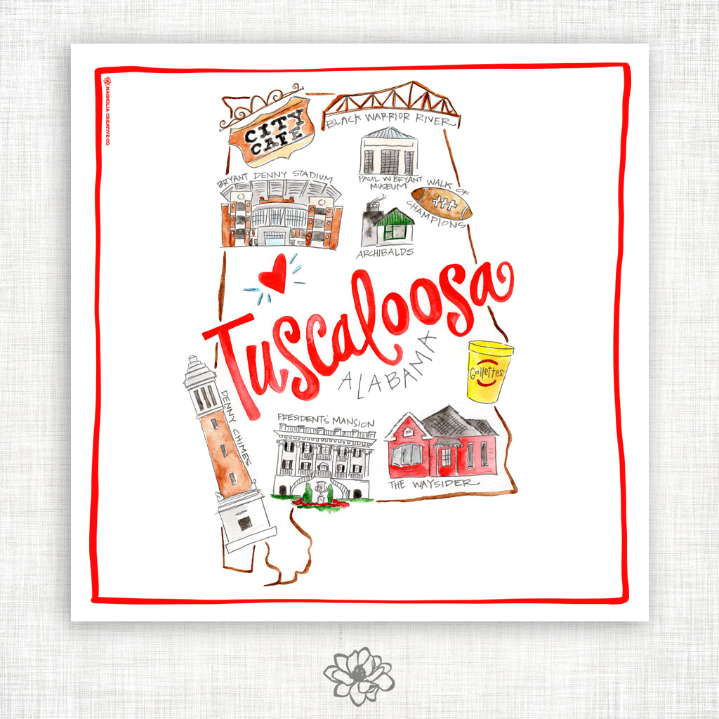 Tuscaloosa Kitchen Towel